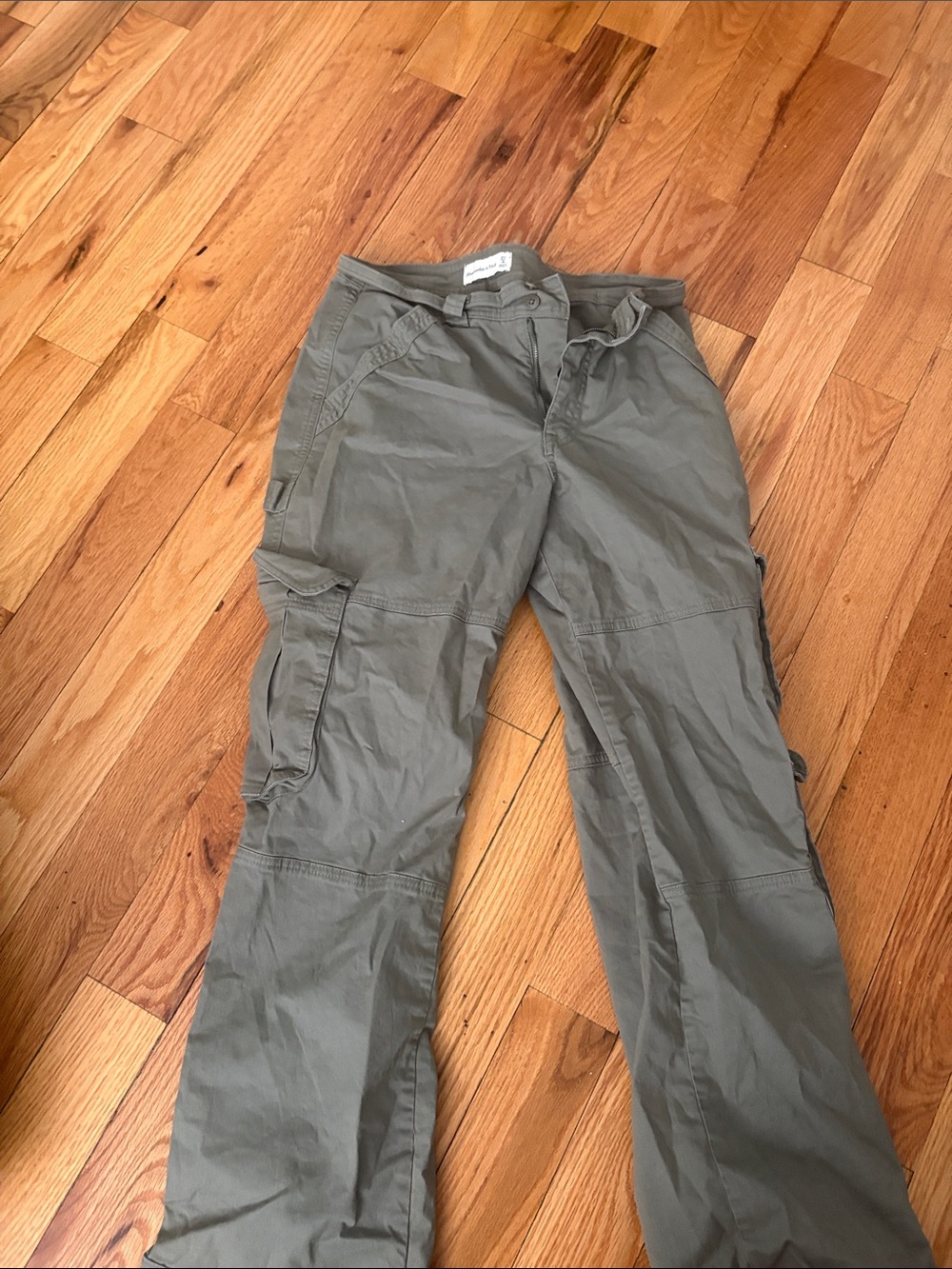Abercrombie Olive Green Cargo Pants